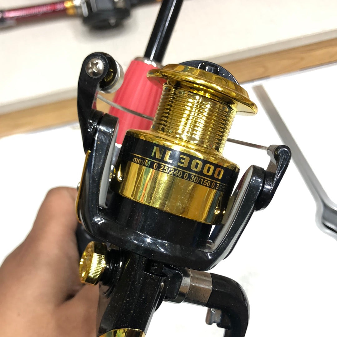 MINI FISHING ROD WITH REEL NL-3000