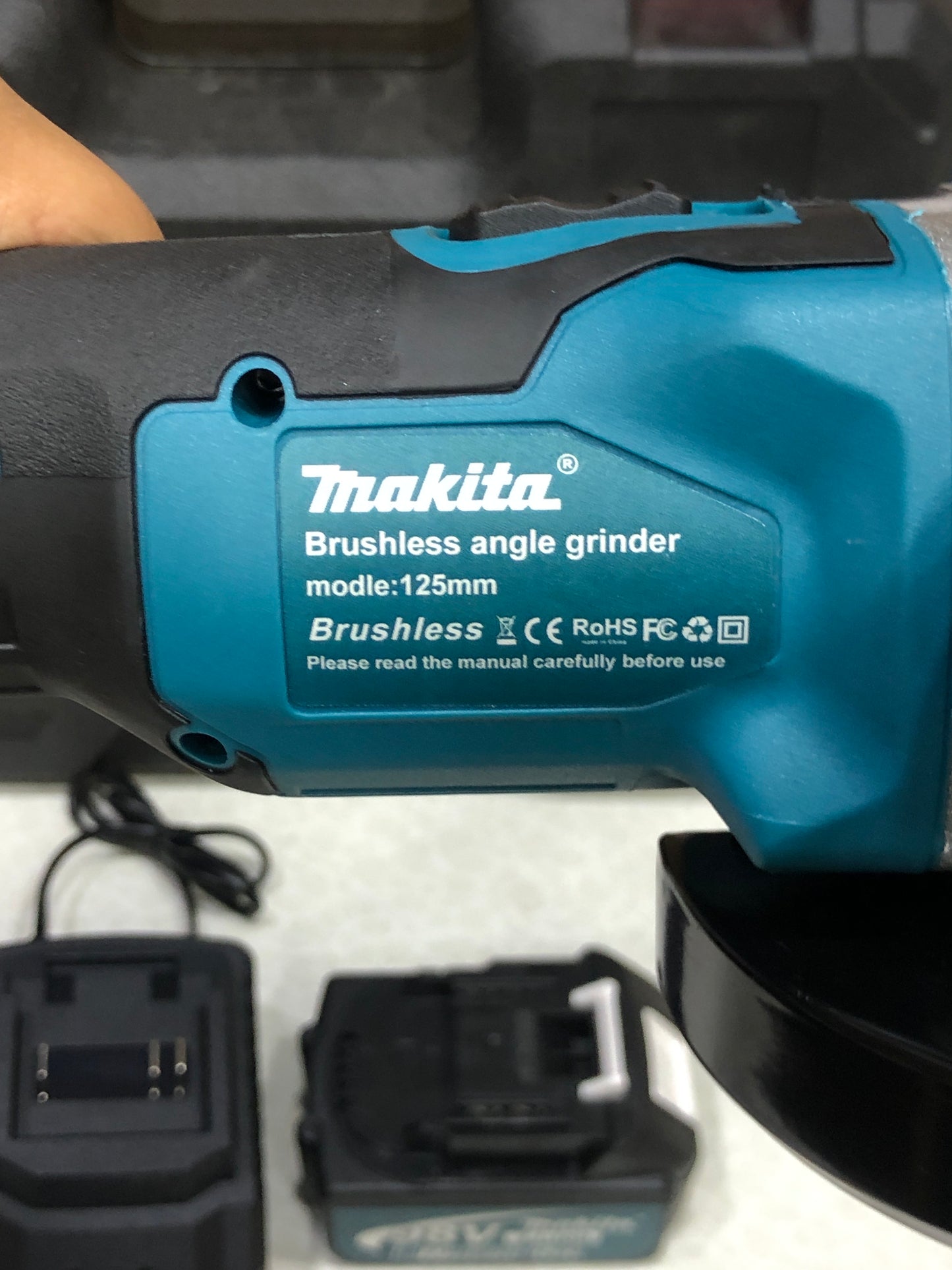Makita Ultra High Power Brushless Angle Grinder