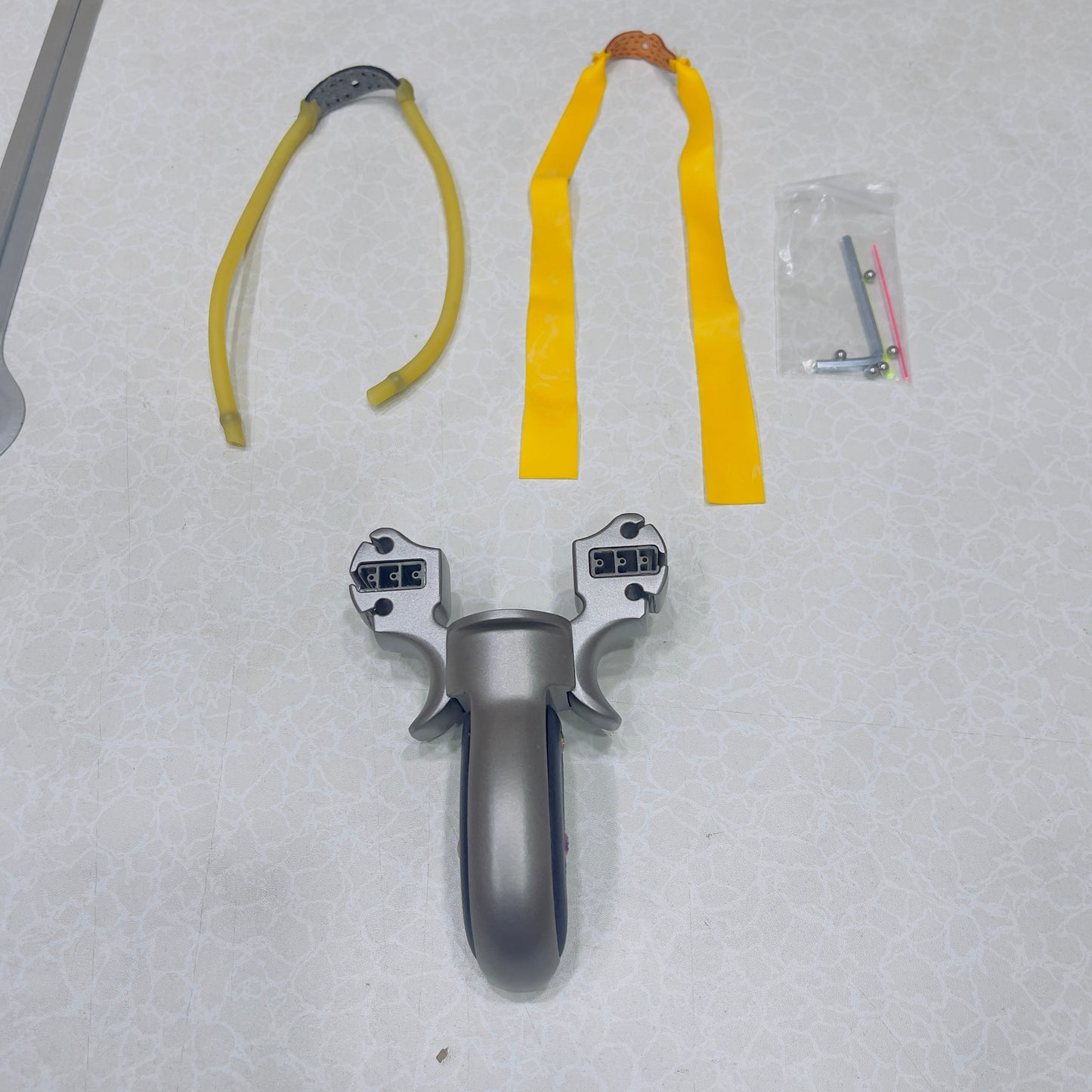 VULCRON PRO Premium Metal High-Strength Dual Rubber Alloy Hunting Slingshot