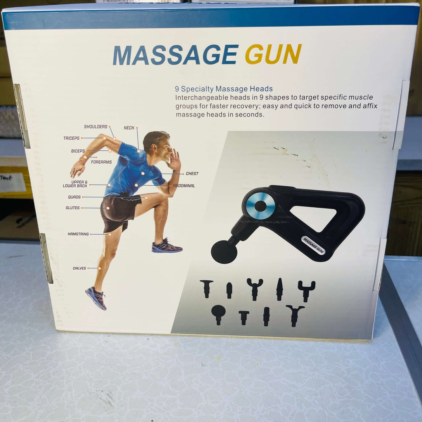 Triangled Shape Massage Gun For Muscle Recovery SL-8891