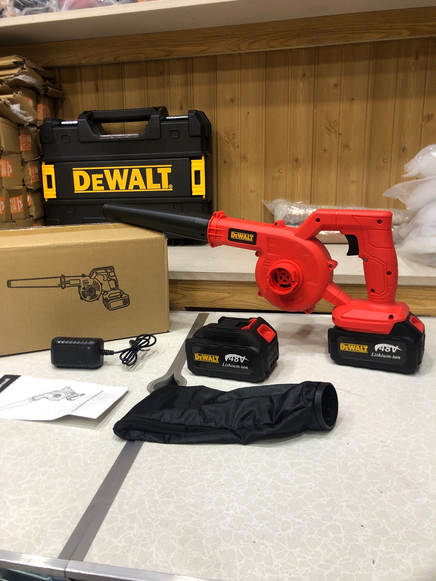 DEWALT 48v High Power Turbo Air Blower