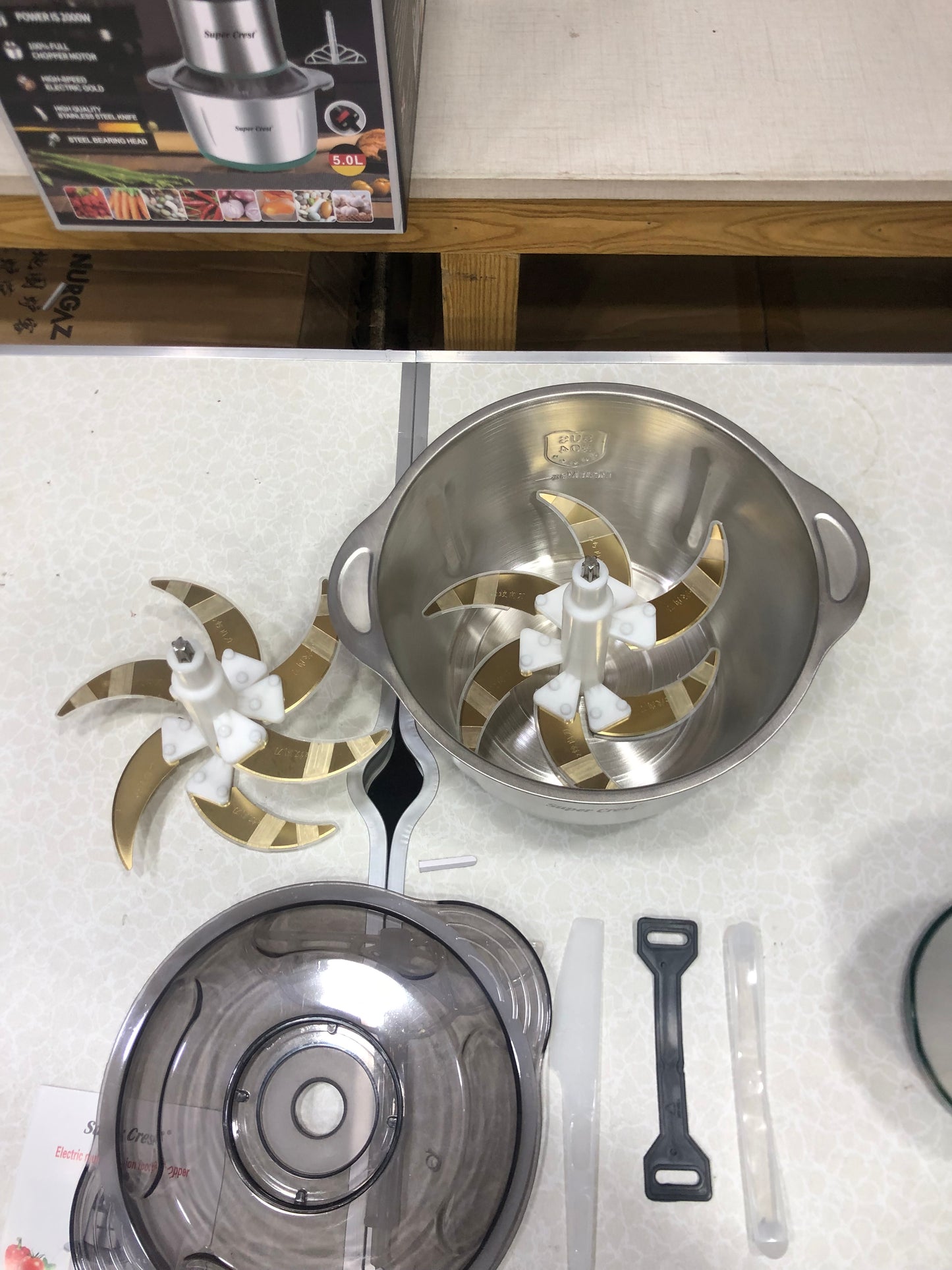 5.0L Super Crest 2000W Food Chopper