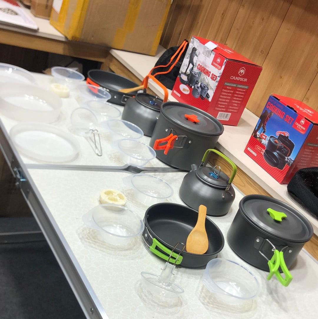 Camping Outdoor Cooking Set