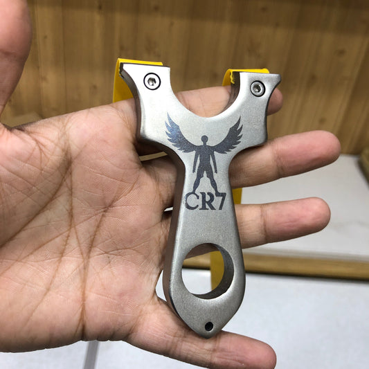 New Stainless Steel CR7 Hunting Slingshot