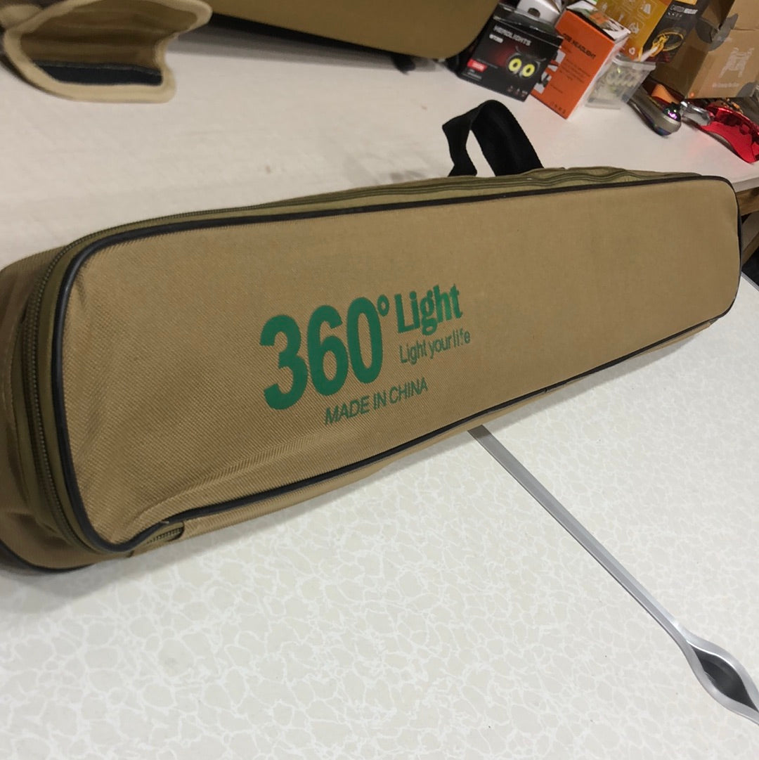 360LIGHTS Camping Outdoor Telescopic Campsite Camp Light With Pole FR-04