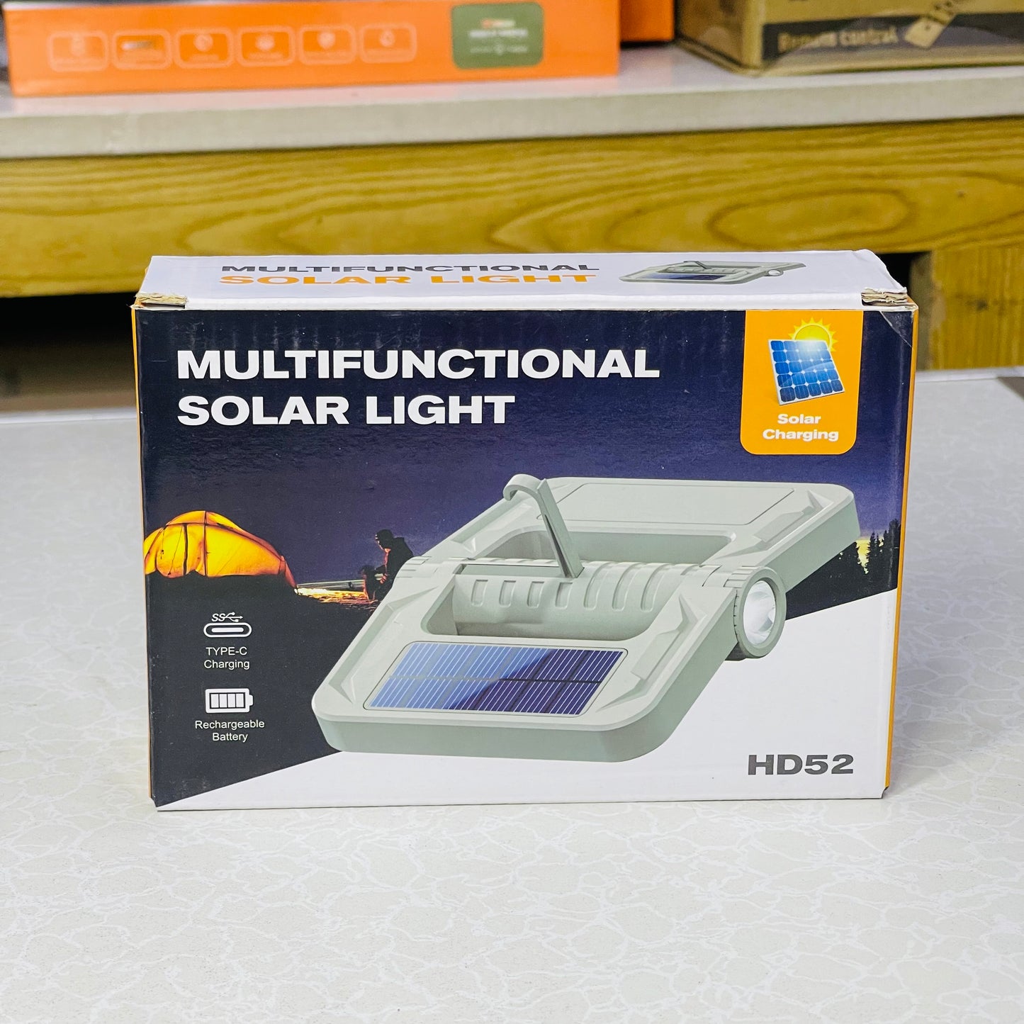 Multifunctional Solar Emergency Solar Light HD52