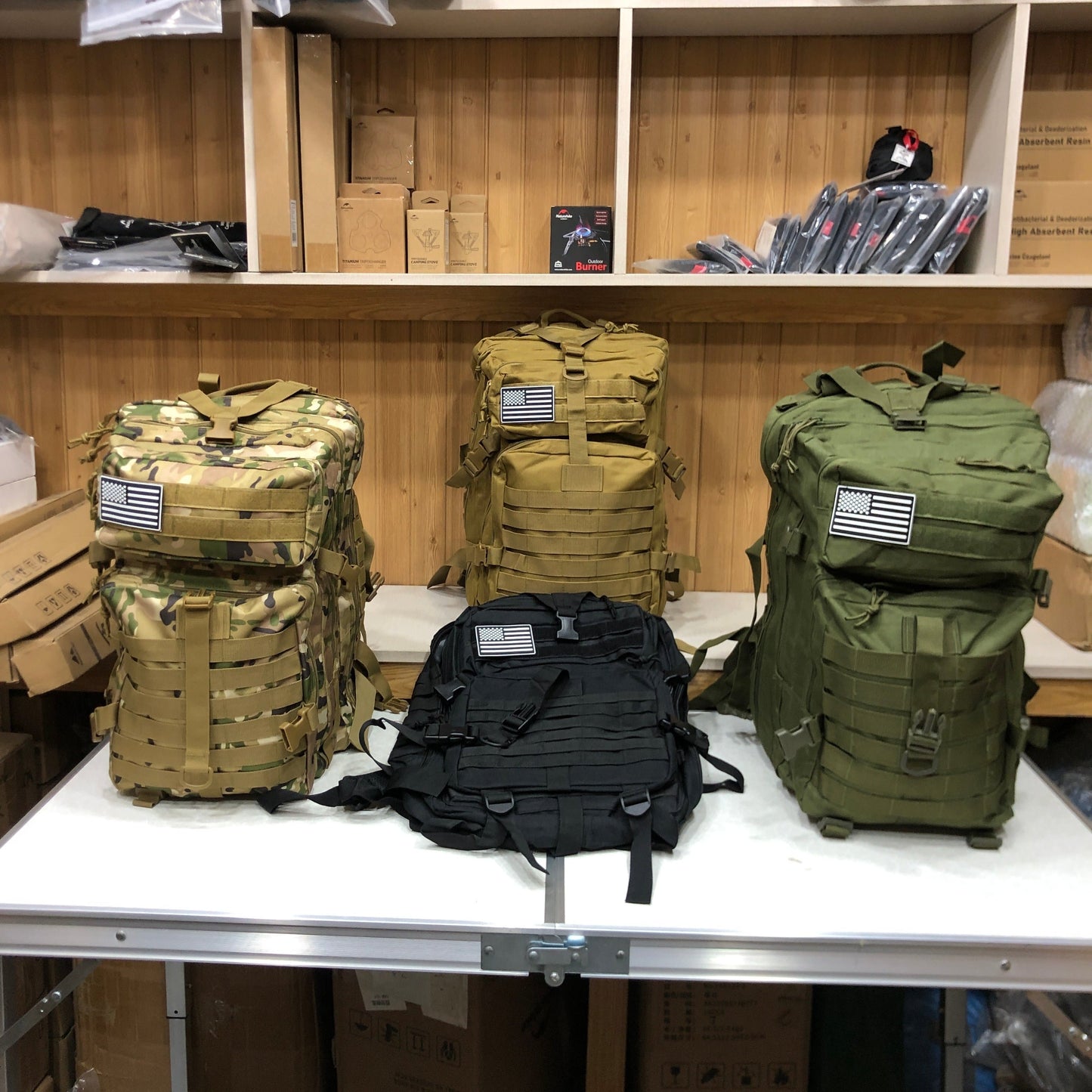 50L Large Capacity Army Military Tactical Backpack