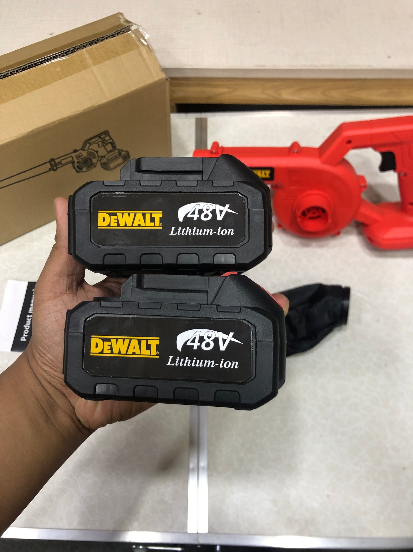 DEWALT 48v High Power Turbo Air Blower