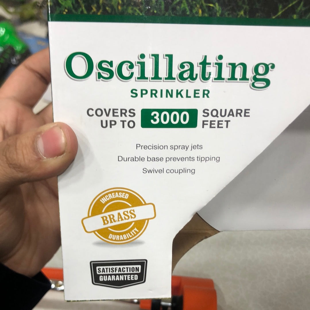 Turbo Oscillating 18 holes Garden Lawn Automatic Water Sprinklers