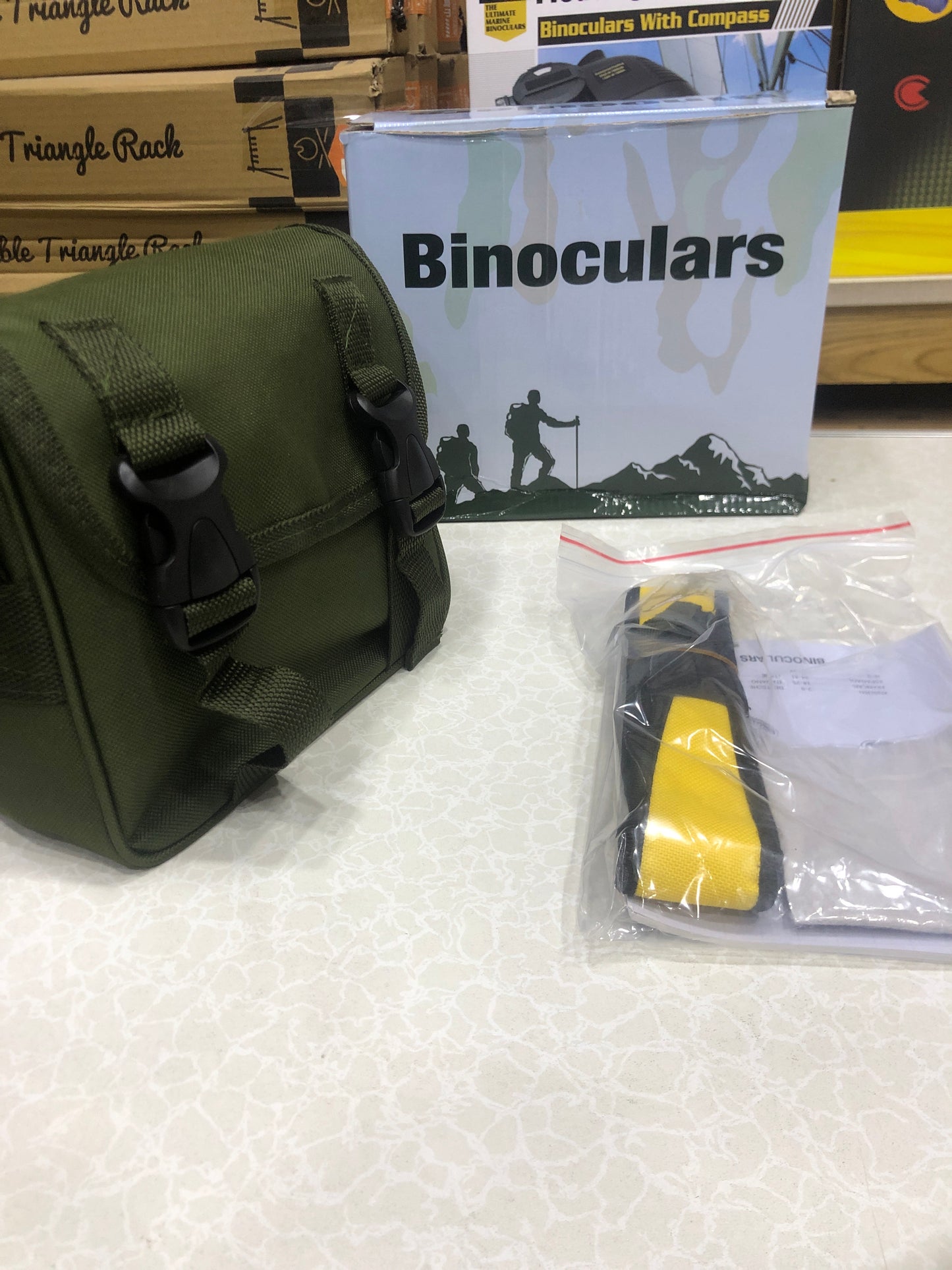 BOSTRON 10x50 Binocular With Compass Commander Race Edition