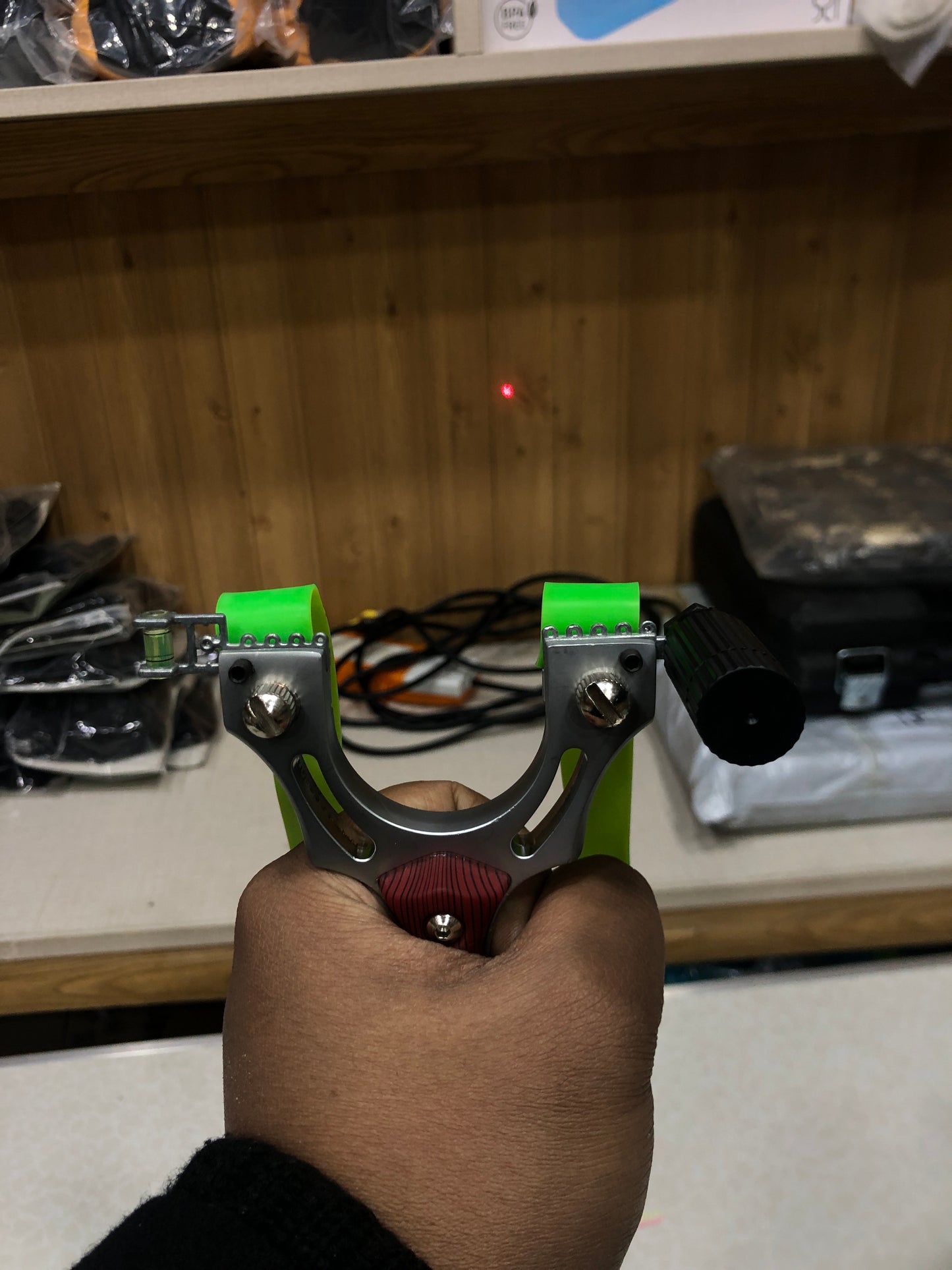 Paladin Flat Skin Slingshot Straight Plate