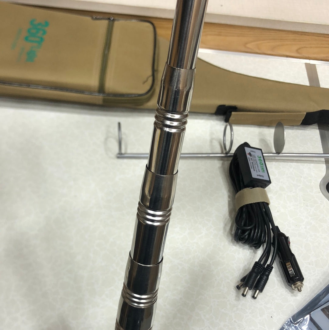 360 Portable 12v Camping Outdoor Lamp With 4M Telescopic Rod FR-13