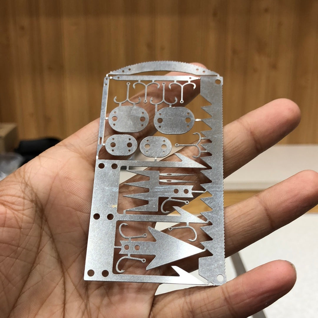 22 In 1 Survival Card-Multi Purpose Pocket Tool