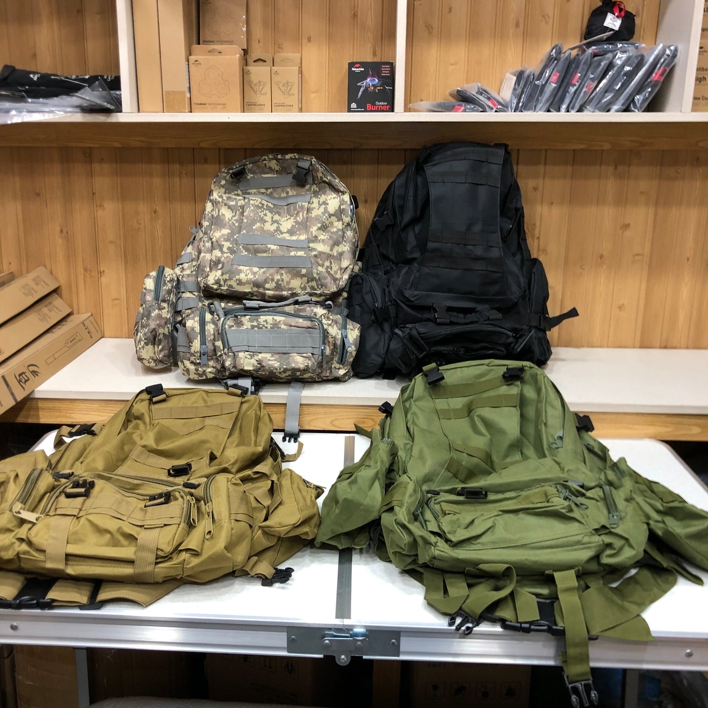 50L Tactical Backpack 4 in 1 Military Bag