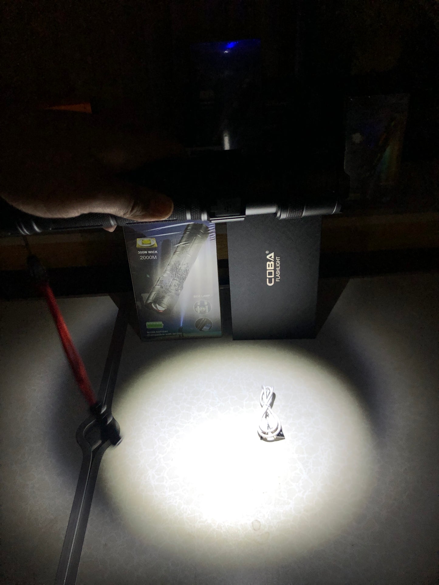 COBA Ultra Bright 7 Modes Rechargeable Flashlight CB-B53-2