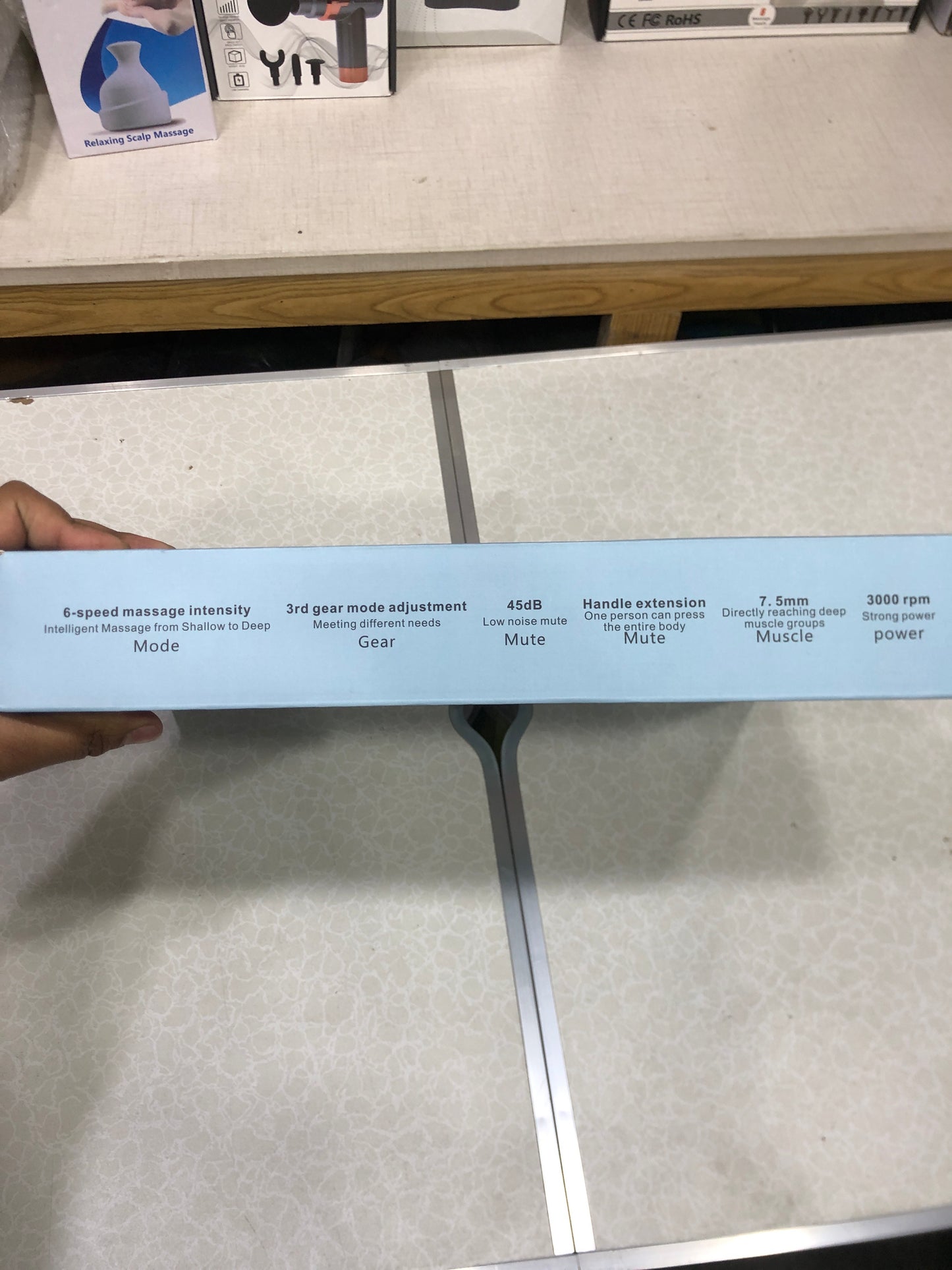 Hokey Shape Deep Fascial Massage Gun