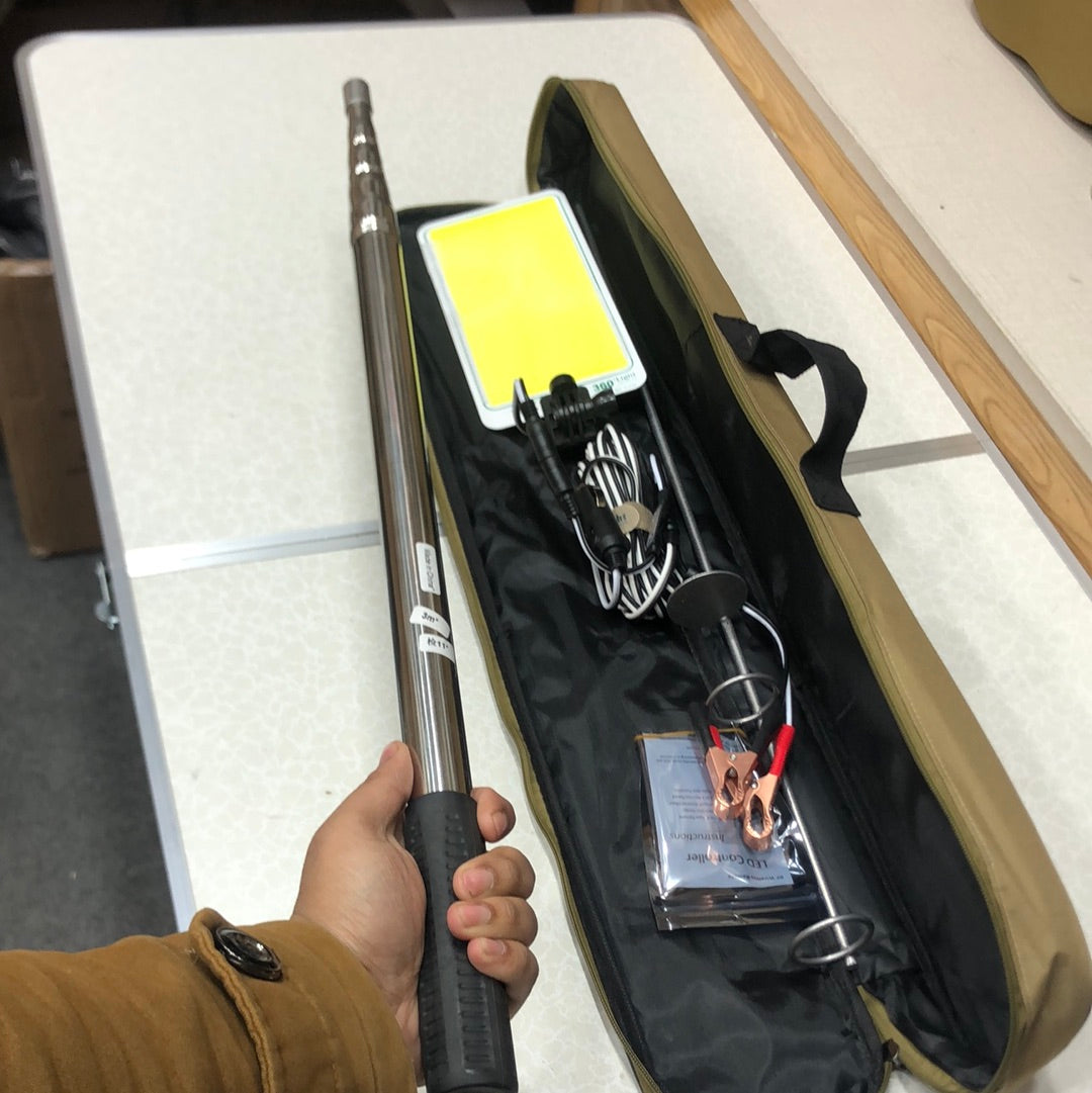 360LIGHTS Camping Outdoor Telescopic Campsite Camp Light With Pole FR-04