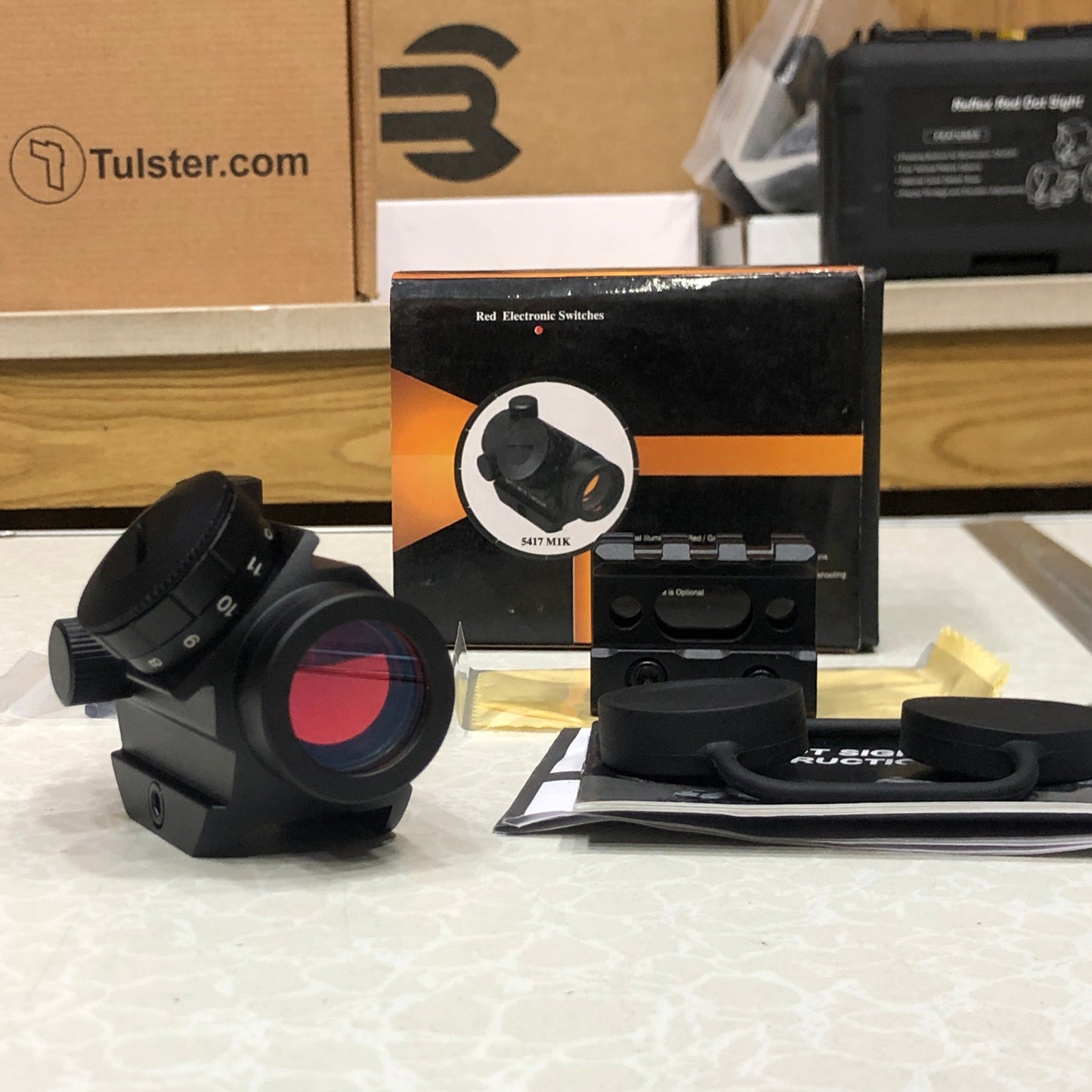 Waterproof & Fog-Proof Red Dot Scope With 1" Aluminum Riser Mount