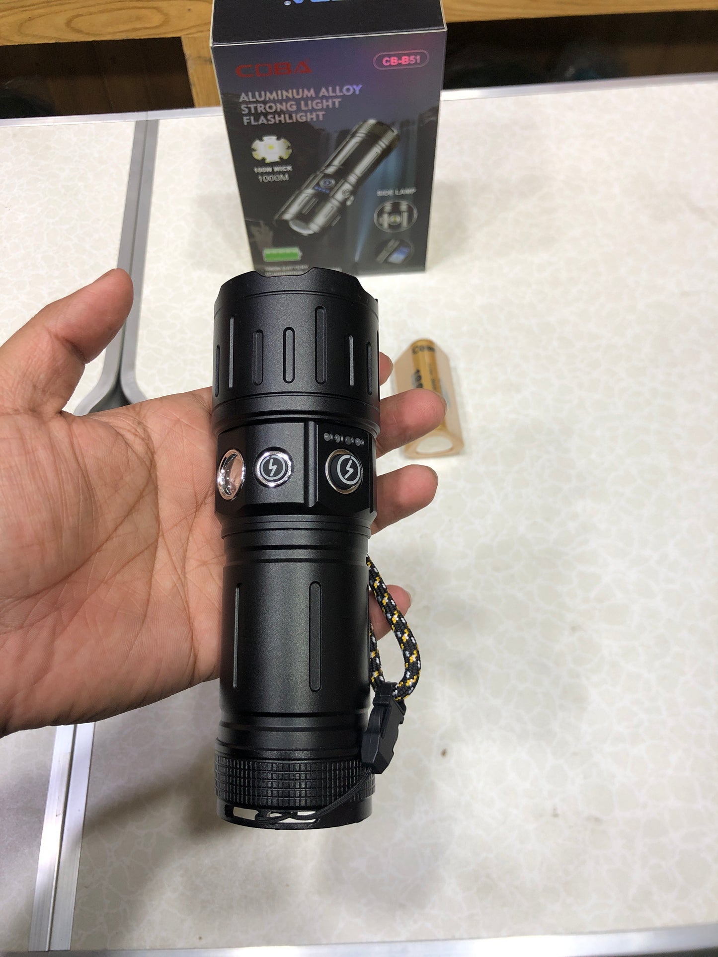 COBA Multifunctional Long Range Flashlight CB-B51