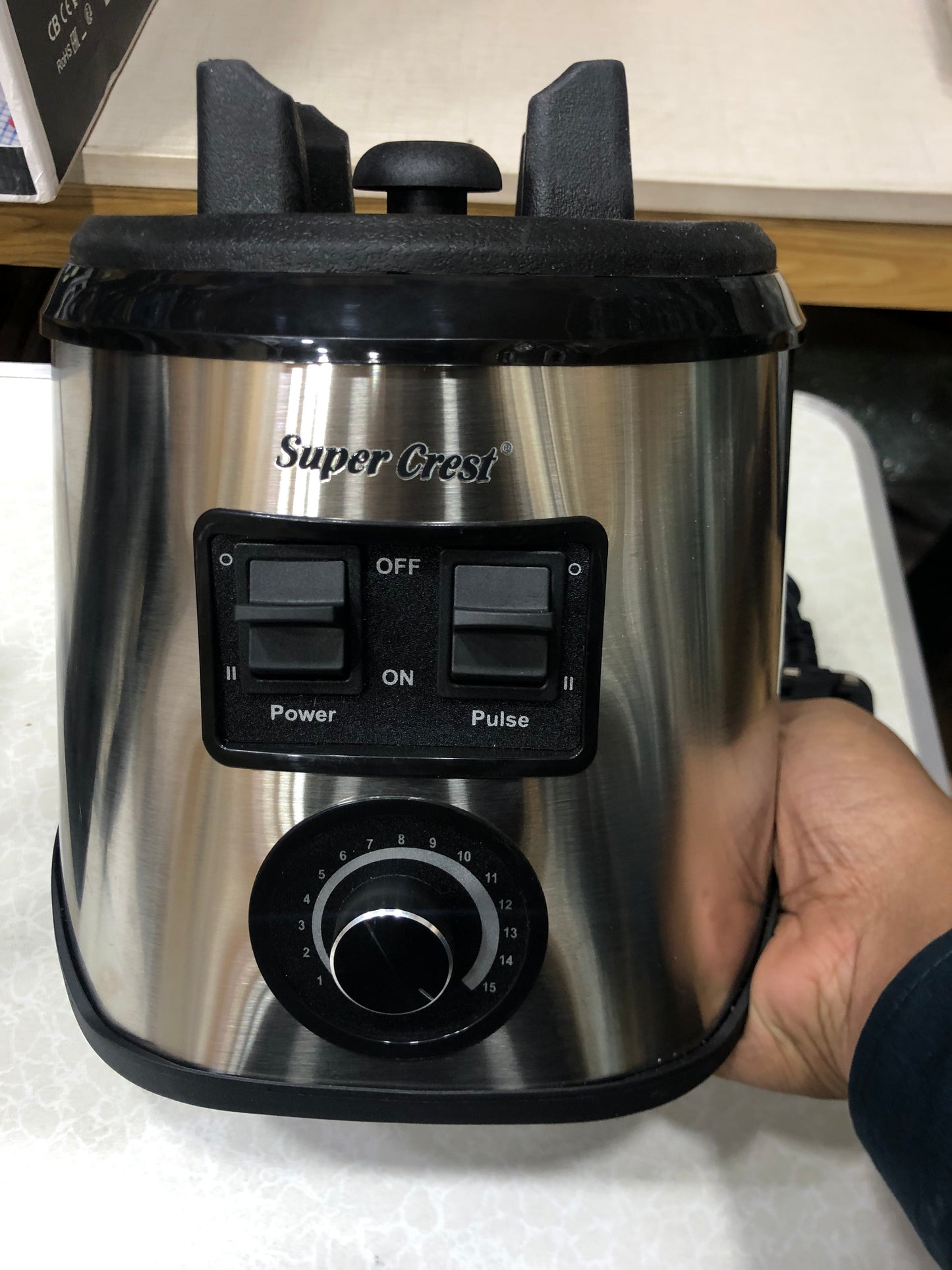 1200W Super Crest 3-In-1 Blender With 1 Year Warranty