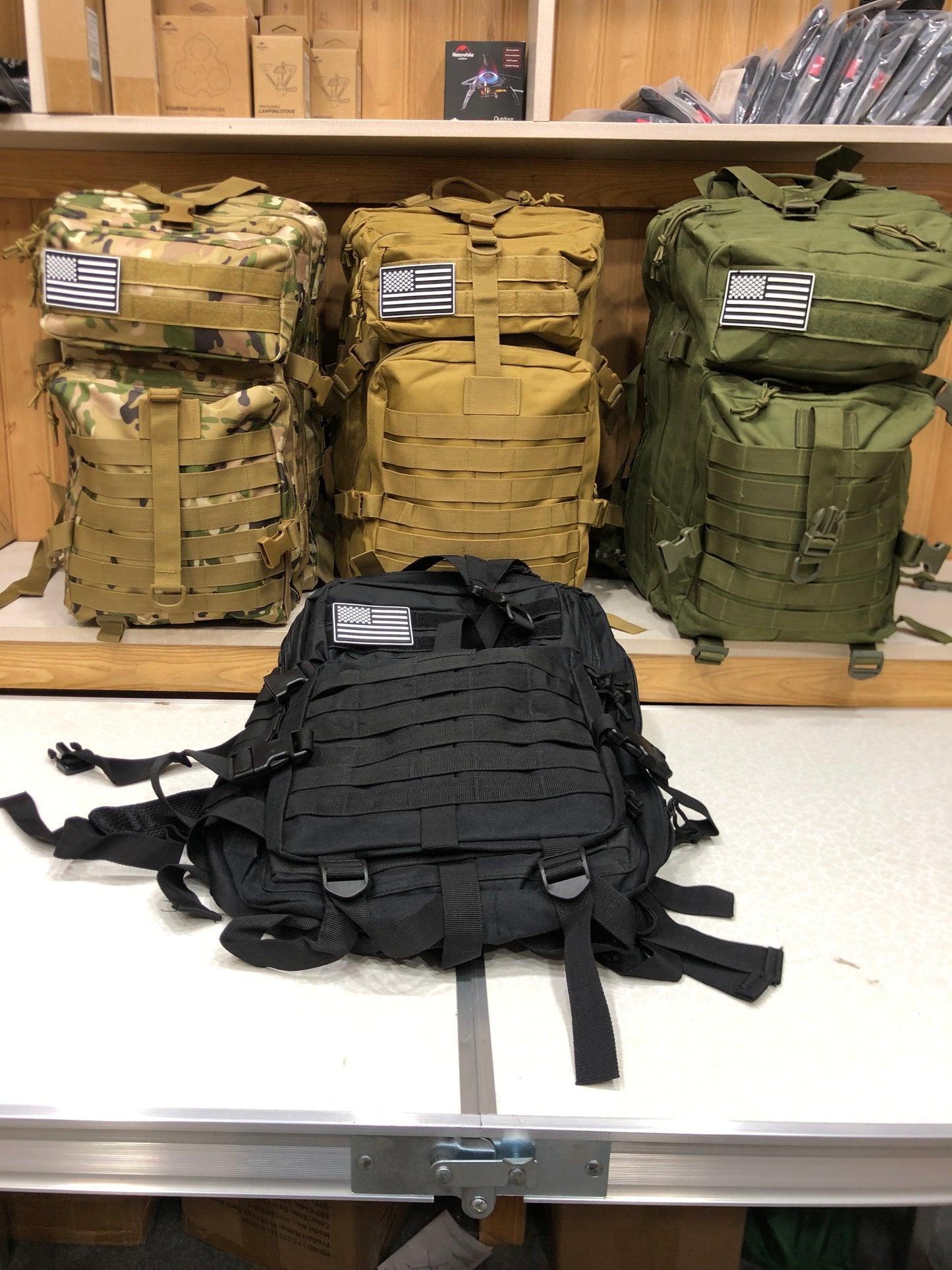 50L Large Capacity Army Military Tactical Backpack