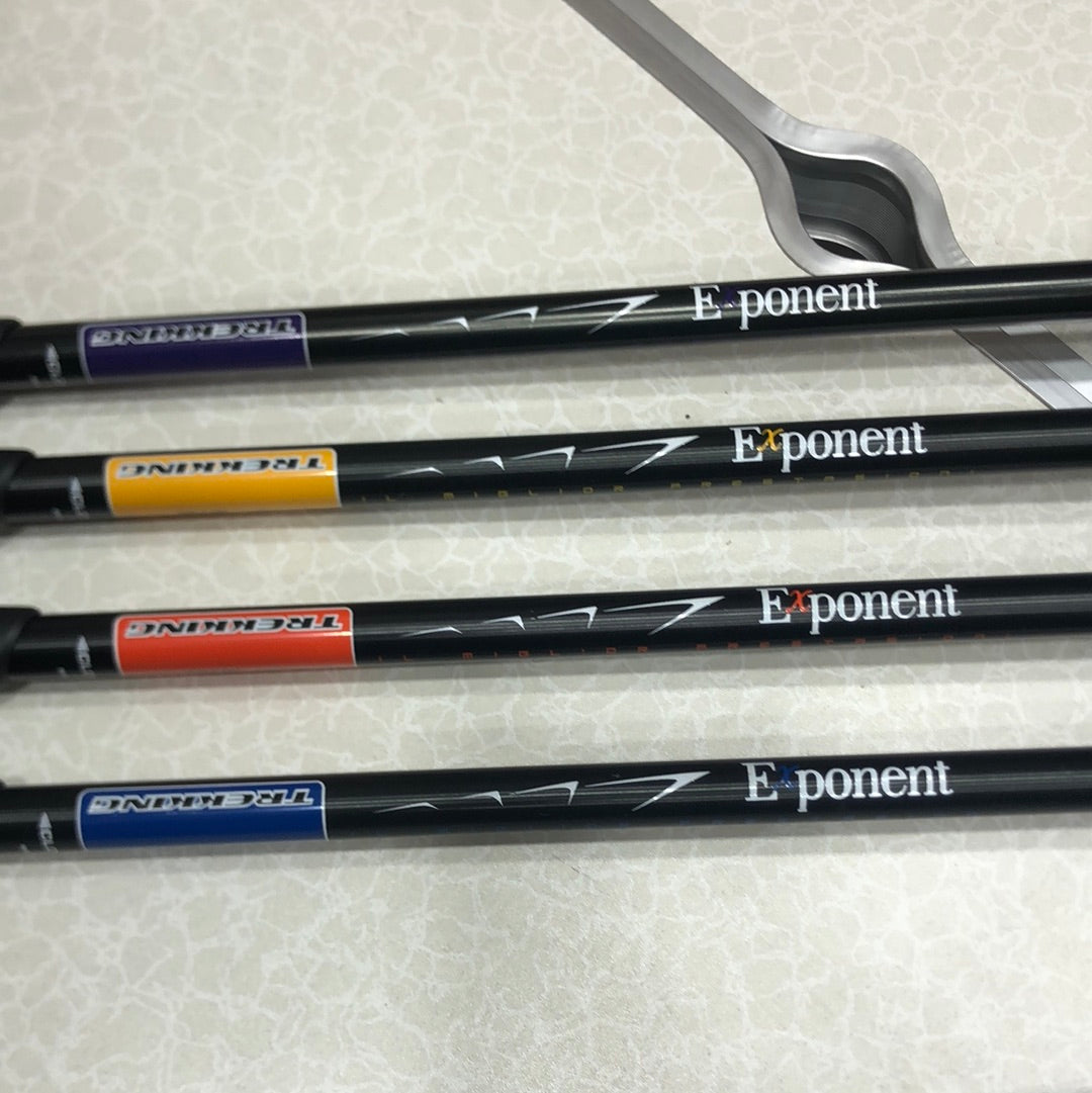 Retractable Exponent Aluminum Alloy Adjustable Hiking/Trekking Pole Stick