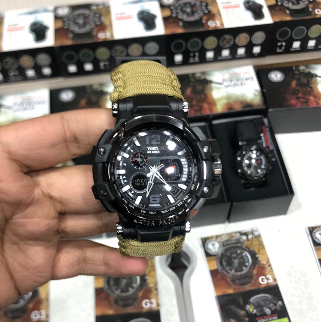Yuzex 6-in-1 Multifunctional Survival Watch