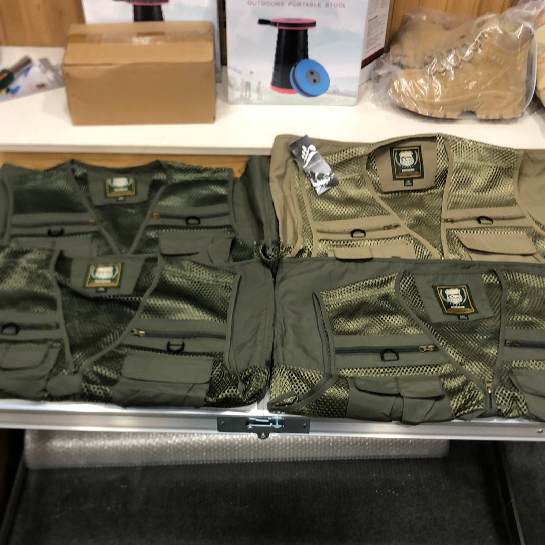 Tactical Men's Military Mesh Multi Pocket Summer Vest