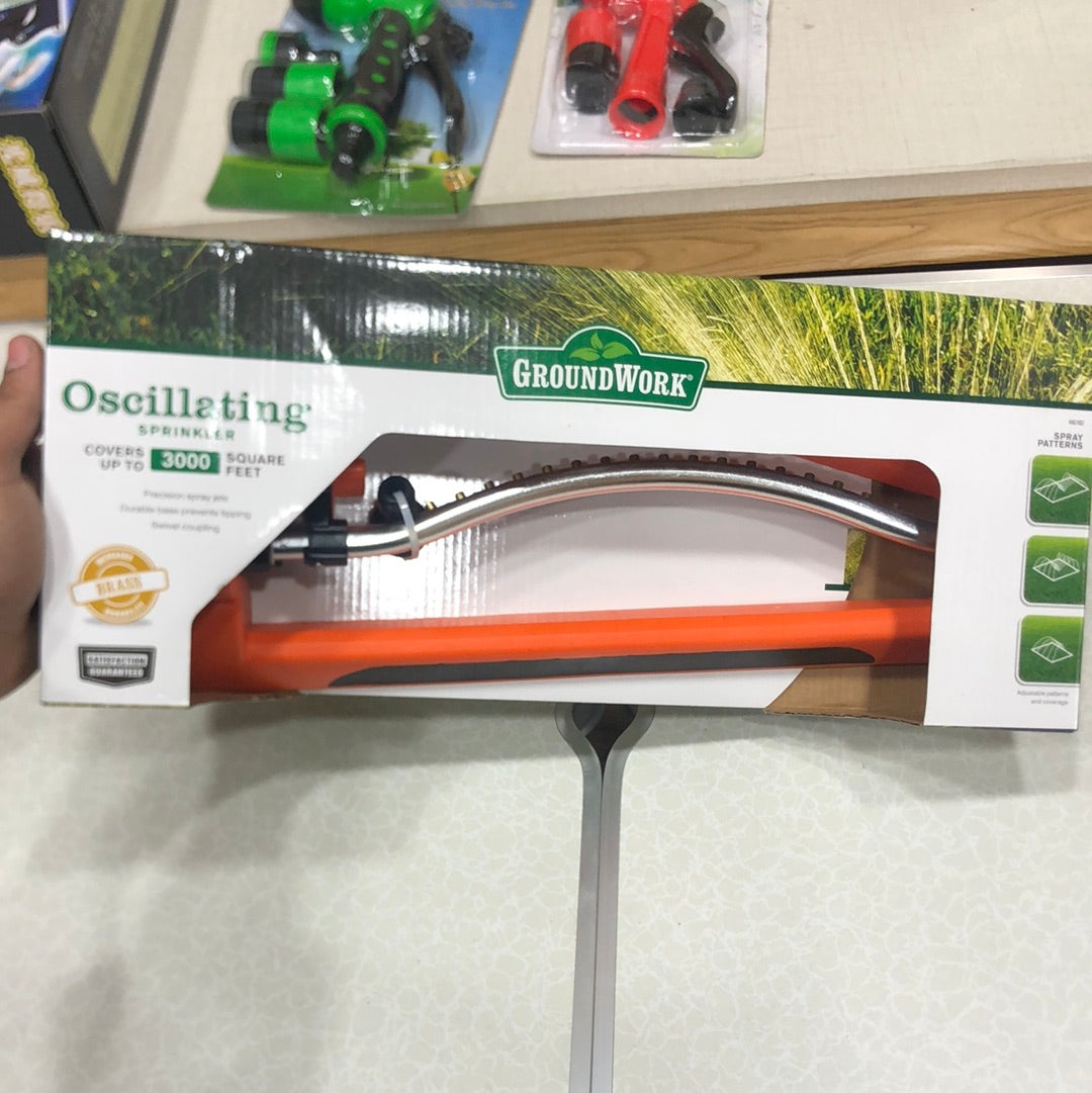 Turbo Oscillating 18 holes Garden Lawn Automatic Water Sprinklers