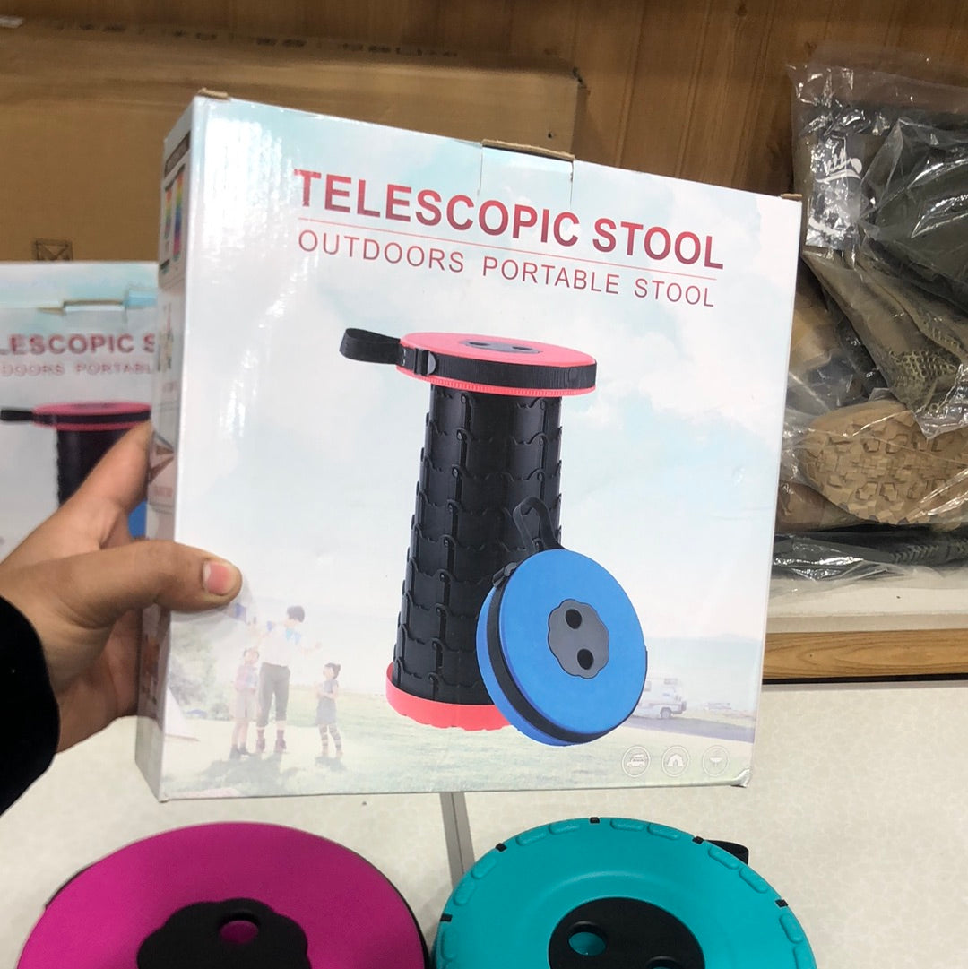 Portable Collapsible Telescopic Stool Foldable Telescopic Stool