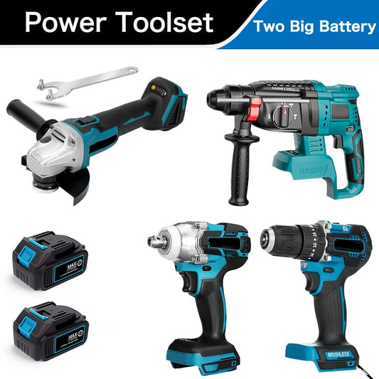 MAKITA 4 in 1 High Power Brushless Tools Kit