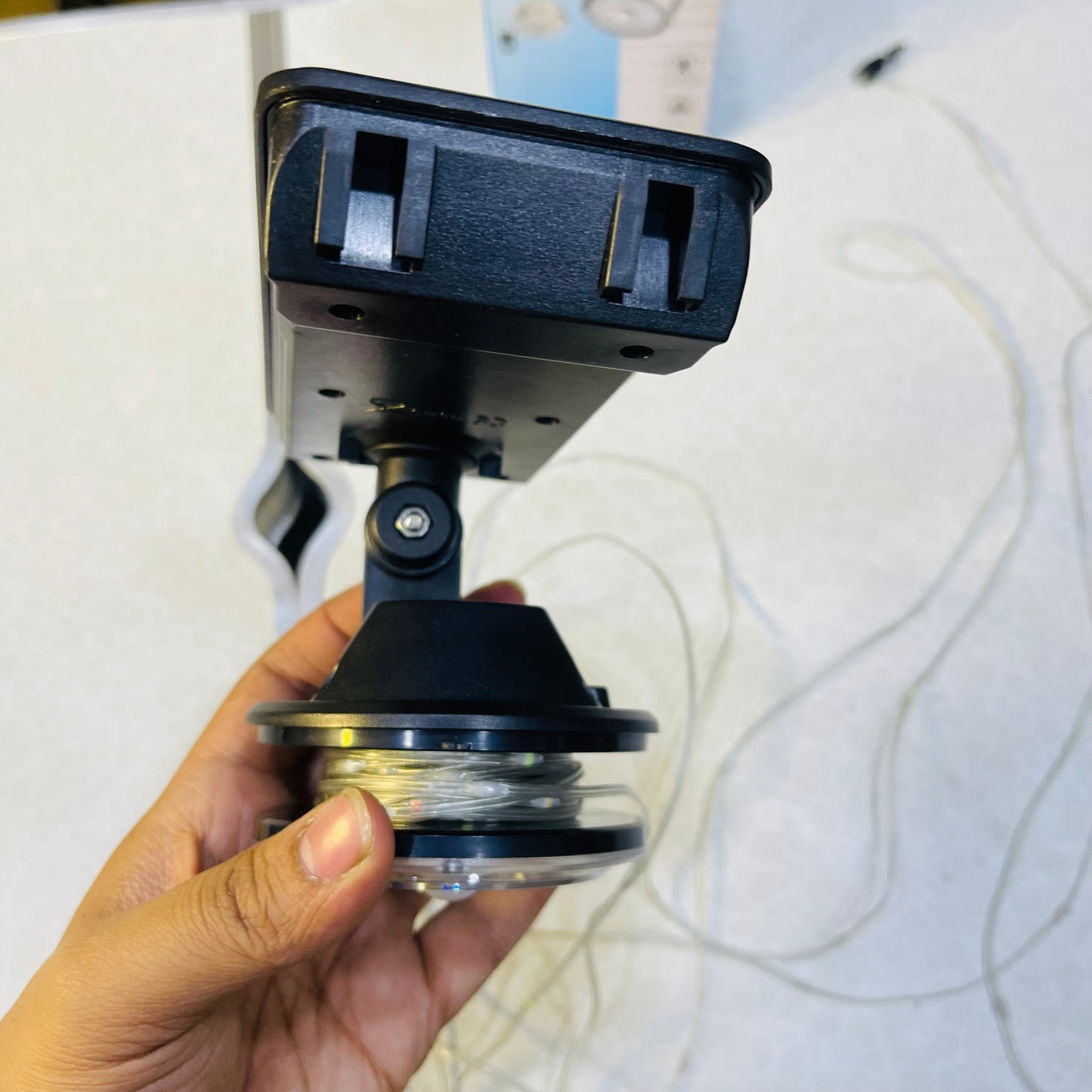 Solar Induction Wall Lamp – 38 SMD + Color Atmosphere Light YD-2333