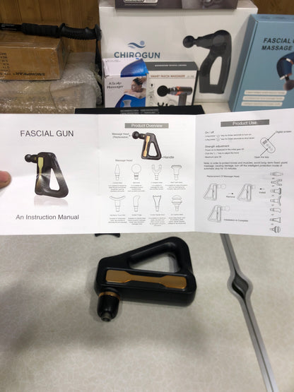 Triangle Shape Fascial Gun For Deep Tissue Muscle Relaxation & Pain Relief HB-003