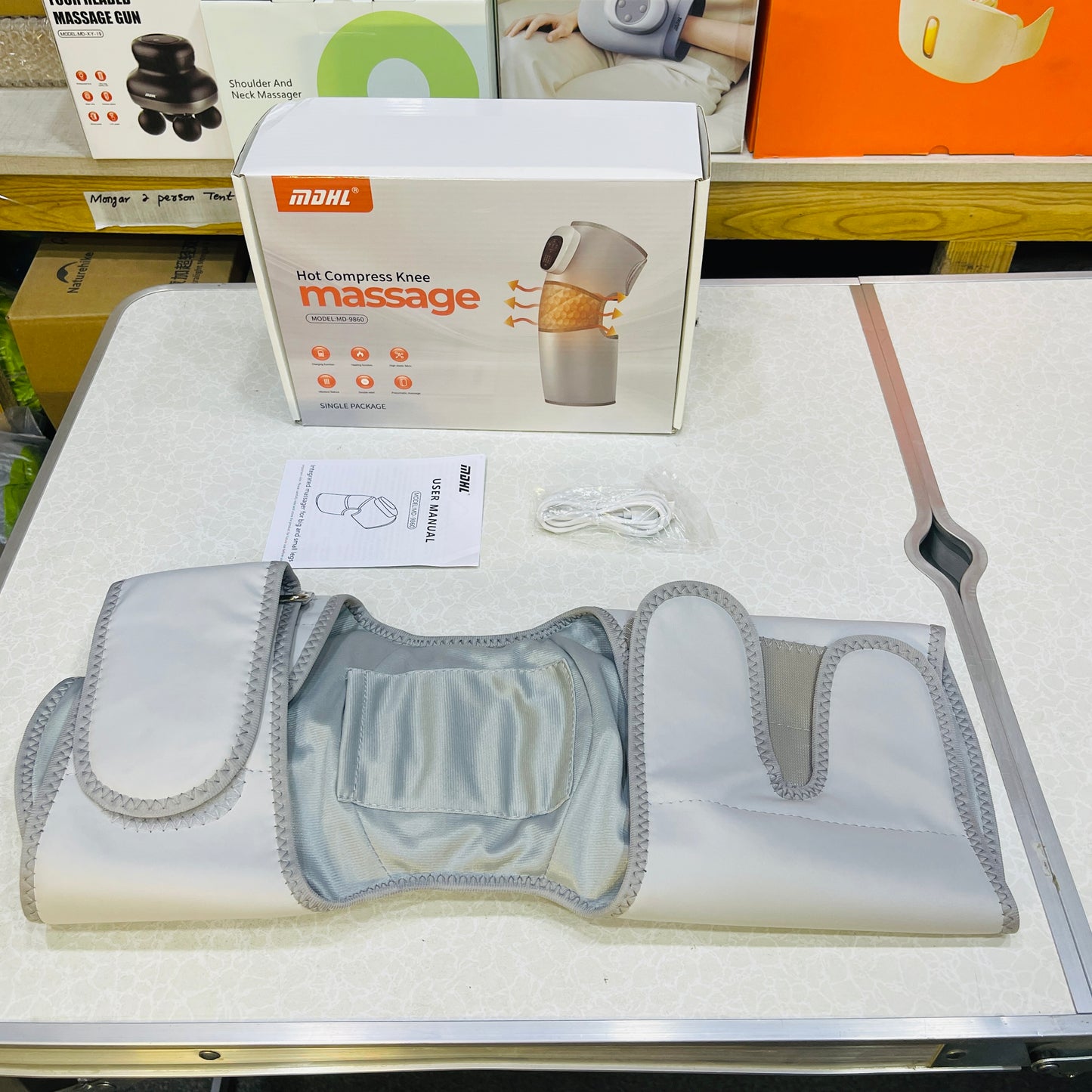 MDHL Hot Compress Knee & Leg Massager MD-9860