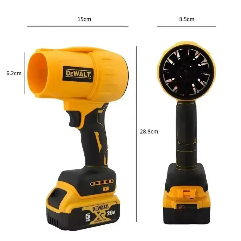 DeWalt 21V Cordless Air Blower – 1050W with 2 Batteries & Premium Carry Case