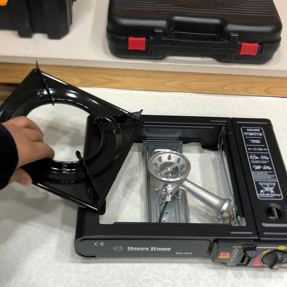 Outdoor Gas Stove with Suitcase (With Butane Can)