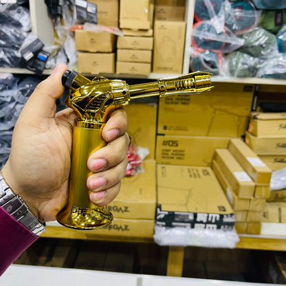 New Ignition Refillable Jet Flame Cigar Lighter AT-703