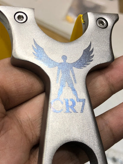 New Stainless Steel CR7 Hunting Slingshot