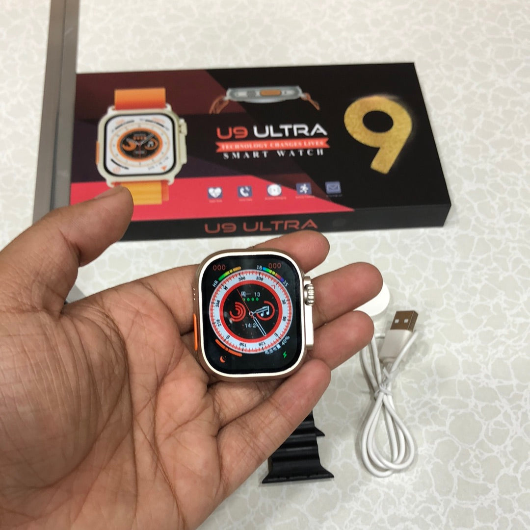 New U9 Ultra  Smart Watch