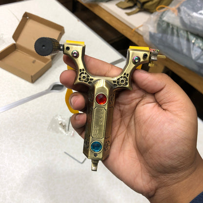 New High Quality Crystel Stone Design Slingshot