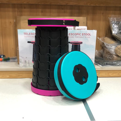 Portable Collapsible Telescopic Stool Foldable Telescopic Stool