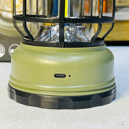 Vintage Pendant Rechargeable Camping Lantern K20