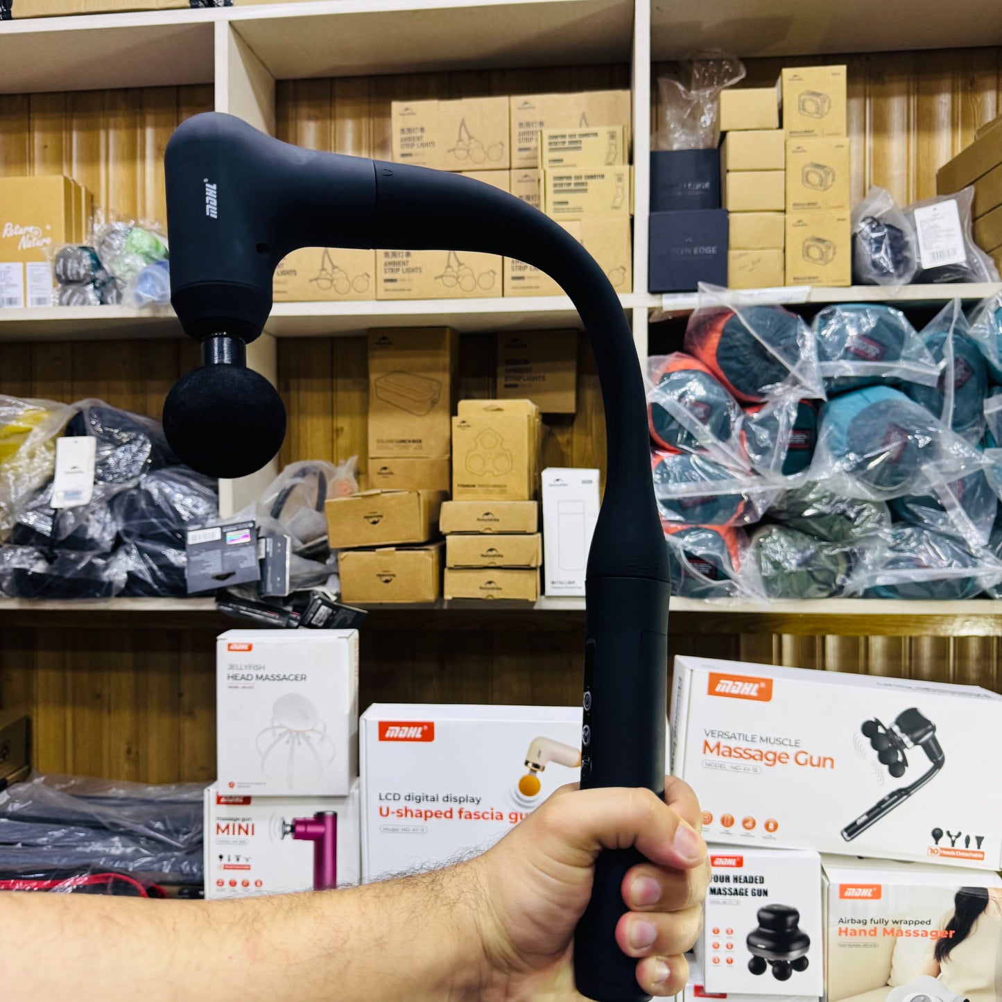 MDHL 2 in 1 Warm Compress Massager Gun