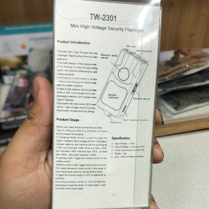 Transparent Body Micro Stun Gun TW 2301