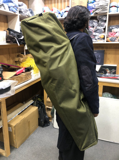 CAMP MASTER Deluxe Padded Cotton Portable Metal Arm Foldable Outdoor Chair