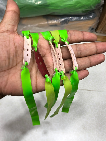 5Pcs Latex Thickened Slingshot  Flat Rubber Band 1mm