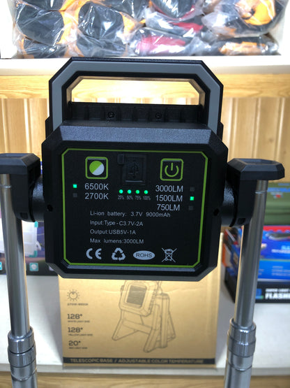 Telescopic Multifunctional Solar LED WORK LIGHT
