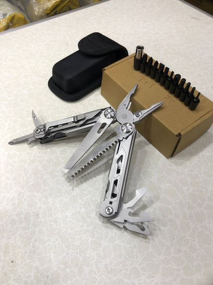 17 in 1 Multifunctional Folding Pocket EDC Plier Tool