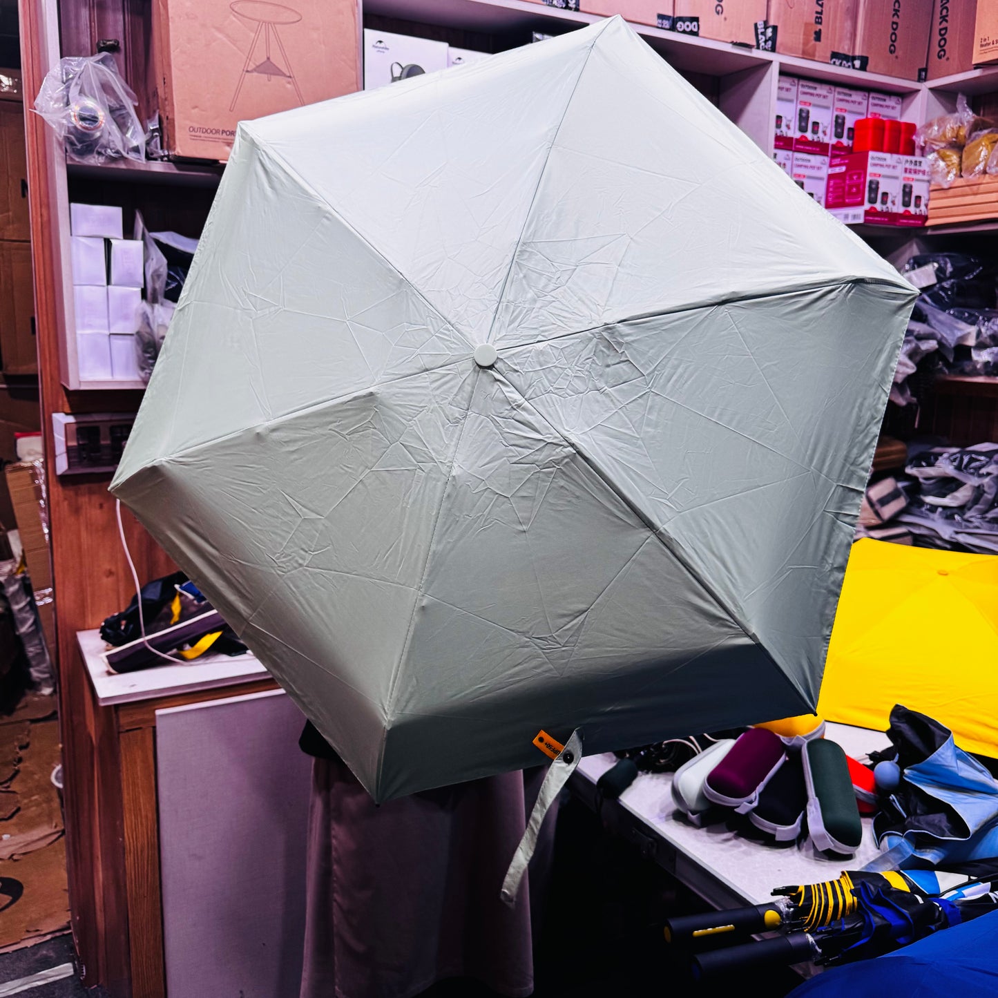 Single Person Compact Size Umbrella With Pouch