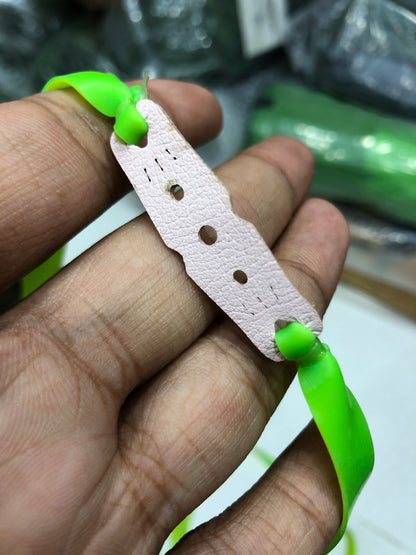 5Pcs Latex Thickened Slingshot  Flat Rubber Band 1mm